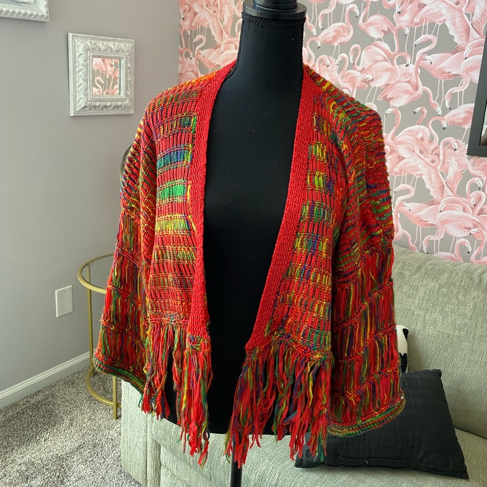 Multicolor cardigan size small SHEIN